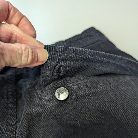 Joie Size 25 Black Corduroy Cargo Pants - Picture 3 of 16